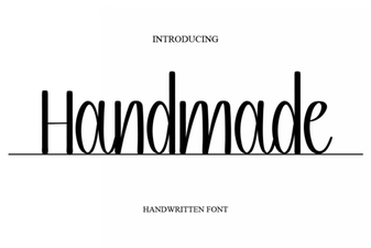 Handmade Fonts for Creative Design Projects